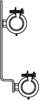 Produktbild Oventrop OV Verteilerhalterung Stahl verzinkt