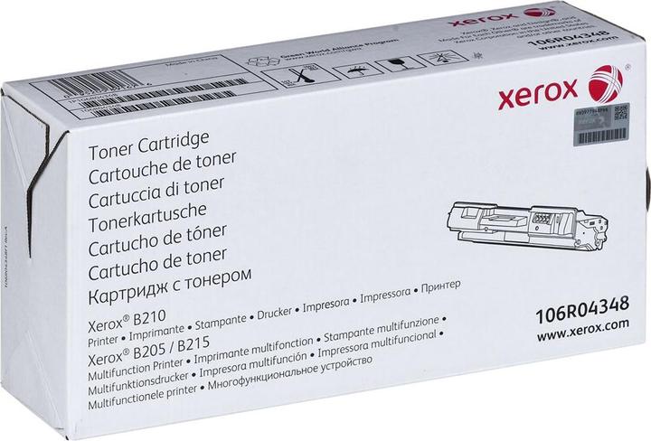 Actual product image Xerox 106R04348 toner 3,000 pages black B 205 (FC)