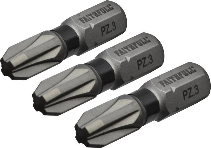 Produktbild Faithfull SchlagschraubendreherBits Pozidriv (Kreuz Pozidriv PZ)