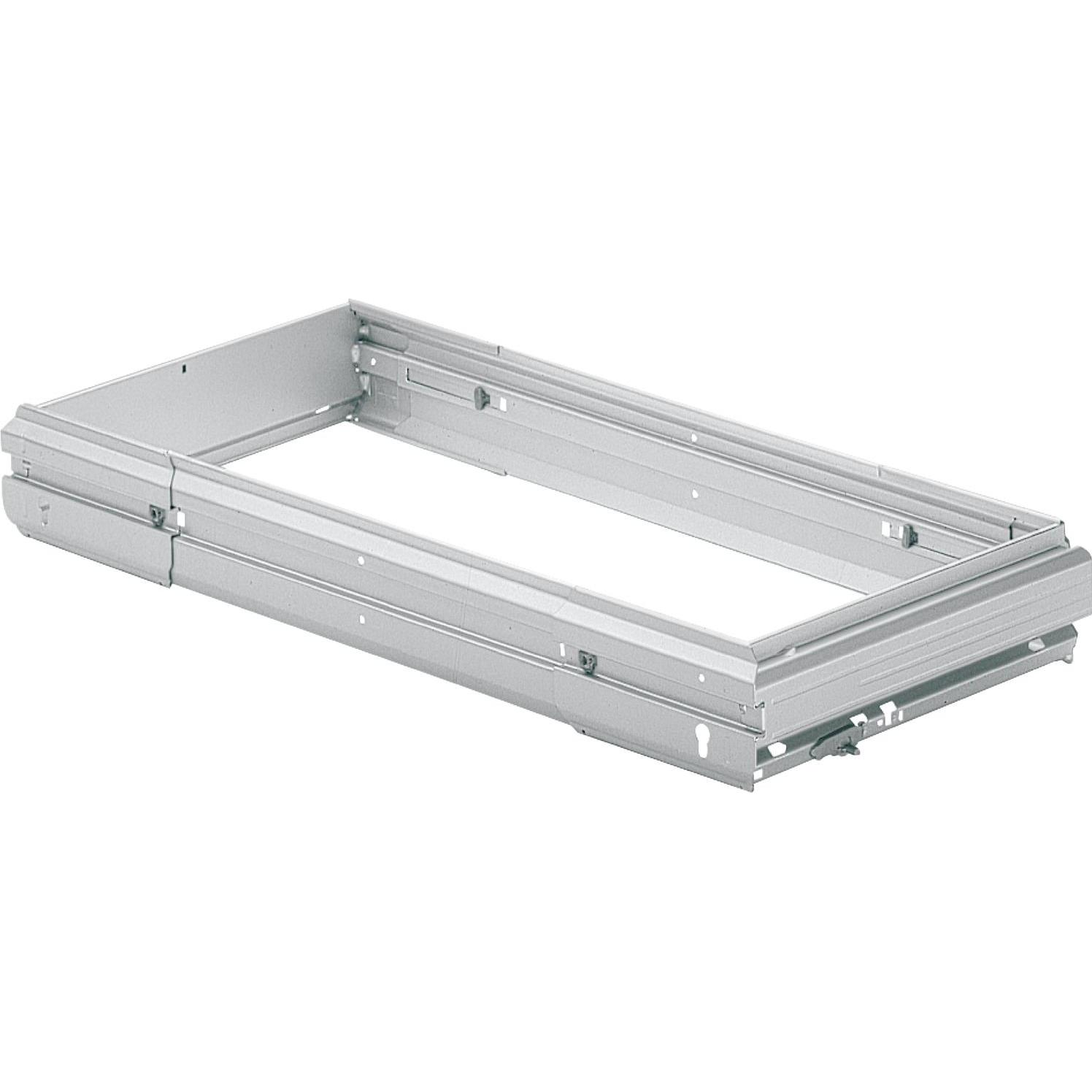 Hettich, Möbelausstattung, Systema Top 2000 Hängeregistratur-Rahmen 368-540 / 316 mm Alu-Finish (1 Stk.)