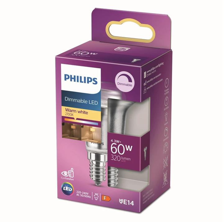Image du produit Philips Réflecteur (E14, 4.30 W, 320 lm, 1 x, F)