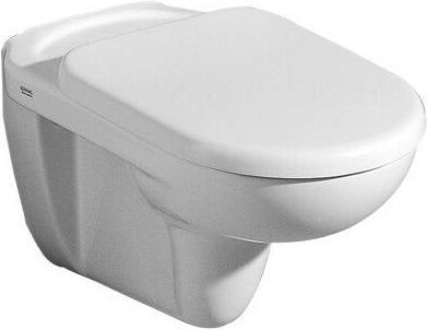 Produktbild Geberit WC-Sitz MANGO mit Deckel, Scharniere verchromt weiss