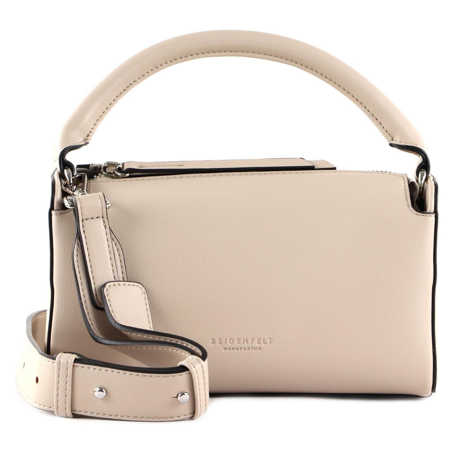Seidenfelt, Damen, Handtasche, Fria Handbag, Beige