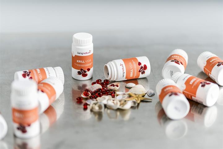 Actual product image Kingnature Krill Vida Caps (120 Piece, Capsules, 120 g)