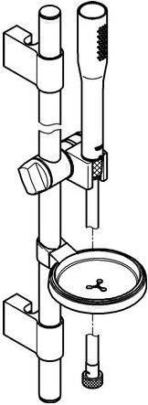 Actual product image Grohe Shower bar set EUPHORIA C STICK chrome