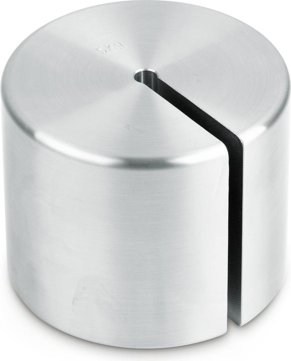Image du produit Kern M1 5 kg Poids de contrôle Poids à fente, acier inoxydable tourné (OIML)