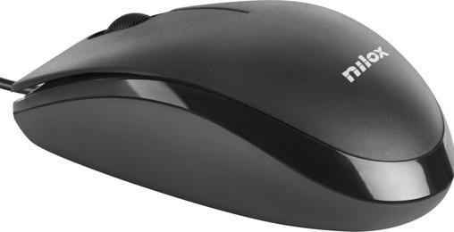 Actual product image Nilox MOUSE USB 1600 DPI MOUSB1003 (Cable)