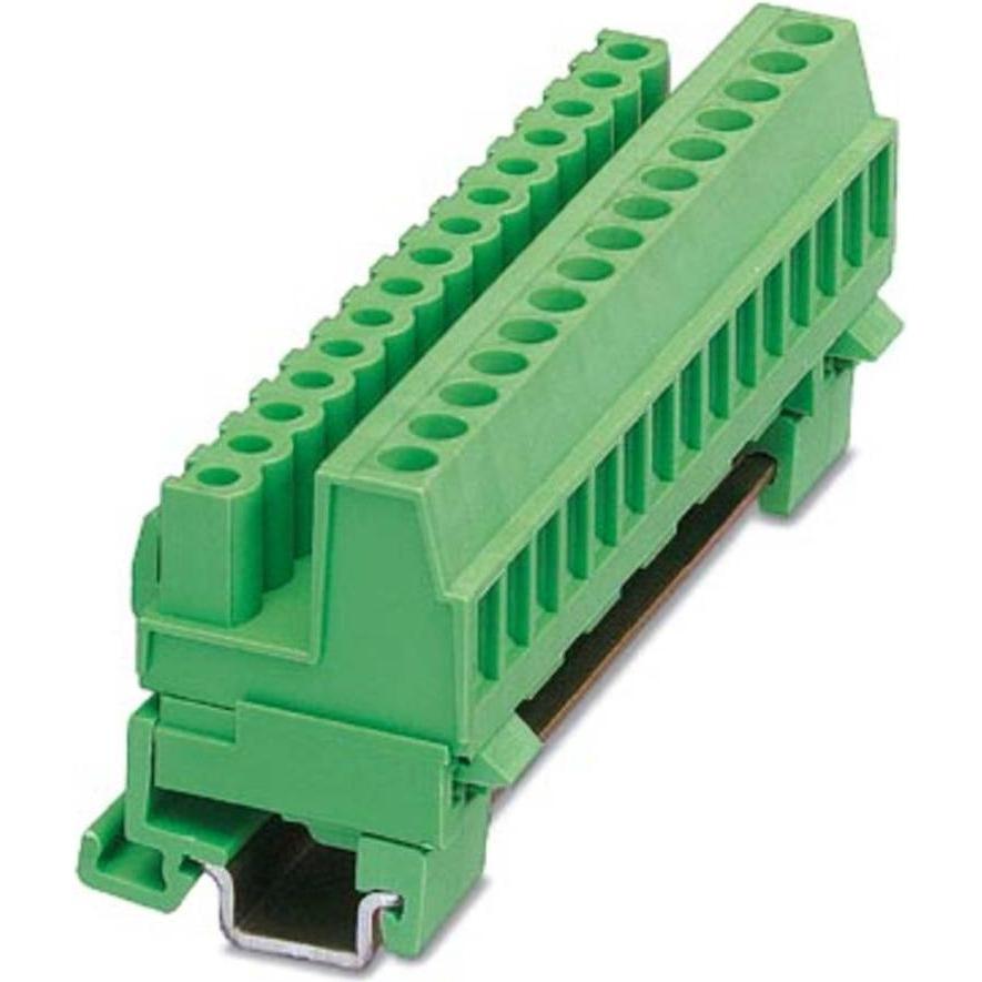 Phoenix Contact Plug-in connector, 5mm pitch, 2 way, Cavo + Spina elettrica, Verde