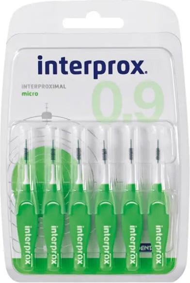 Actual product image Dentaid Interprox Micro Brush 6 Units (6x, 0.90 mm)