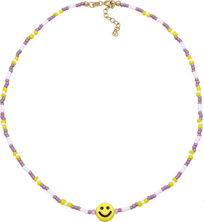 Produktbild Elli Smiling Face (925 Sterling Silber vergoldet, Glaskristall, Glas, Plastik, 36 cm)