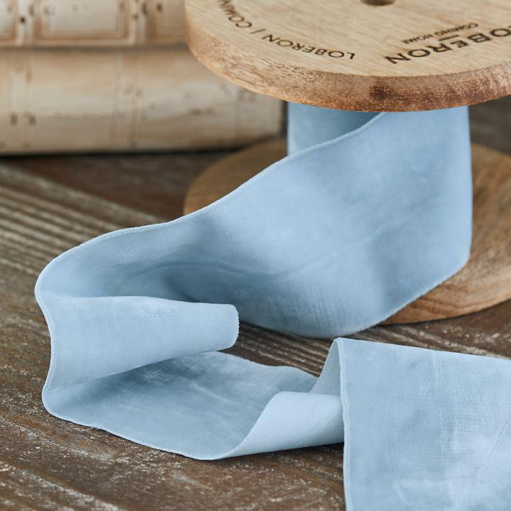 Produktbild Loberon Samtband Phaedra blau (1x)