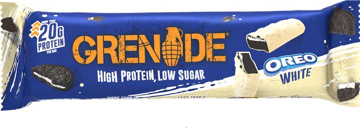 Actual product image Grenade Oreo White Protein Bar (White chocolate, Oreo, 12 pcs., 720 g)