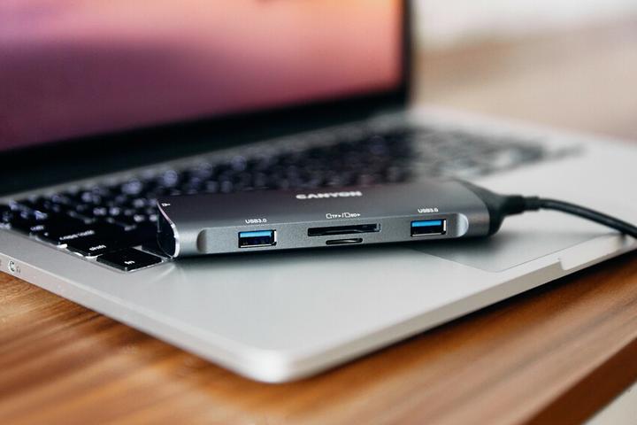 Actual product image Canyon DS-15 Docking Station (USB-C, 8 ports)
