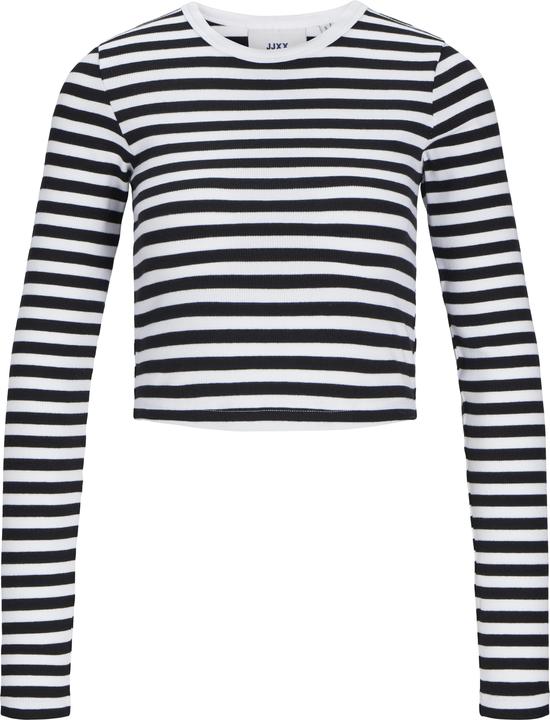 Actual product image JJXX Jxfeline Str Ls Stripe Rib Tee Jrs Noos (L)