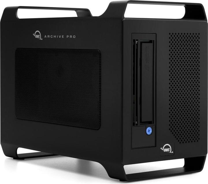 Image du produit OWC Solution de stockage/archivage de bandes Mercury Pro LTO-8 Thunderbolt avec stockage SSD embarqué (LTO)