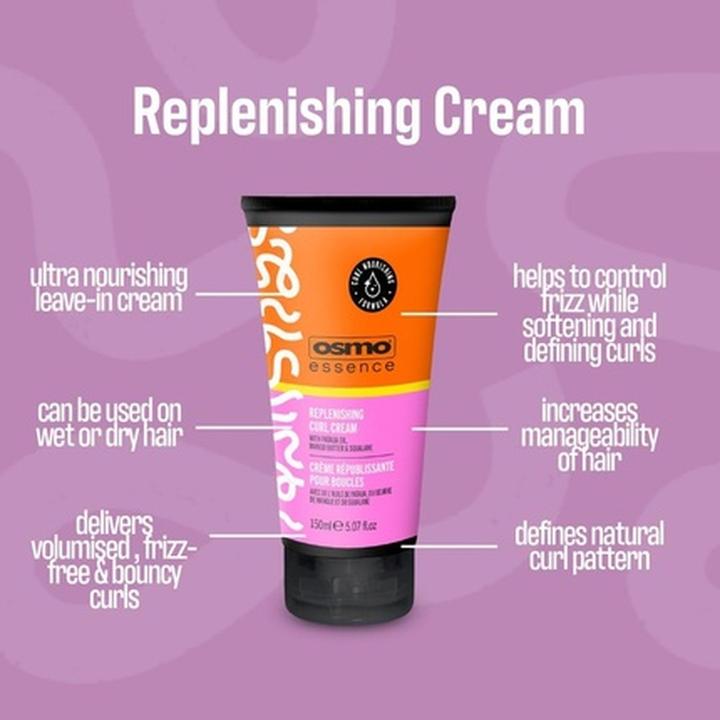 Image du produit essence Osmo Replenishing Curl Defining Cream 150ml (Crème capillaire, 150 ml)