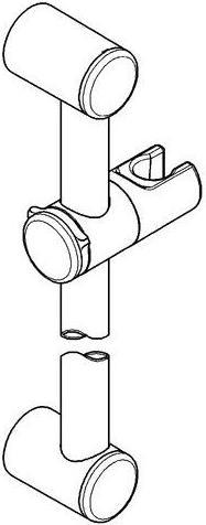 Produktbild Grohe Brausestange RELEXA PLUS RELEXA PLUS 1000mm chrom
