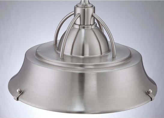 Actual product image Elstead Lighting Cody pendant light E27 2-gang brushed nickel (E27)