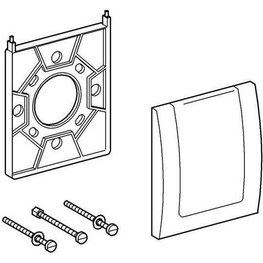 Thumbnail - Grohe, Betätigungsplatte, Classic-Abdeckplatte f Urinal mattchr