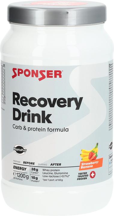 Actual product image Sponser Recovery (Strawberry, Banana, 1 x)