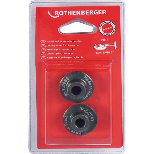 Rothenberger, Zubehör Schneidwerkzeug, Ersatzschneidrad Schneidrad-Ø 31,5 mm Schnitttiefe 7 mm hochlegiertem, gehärtetem...