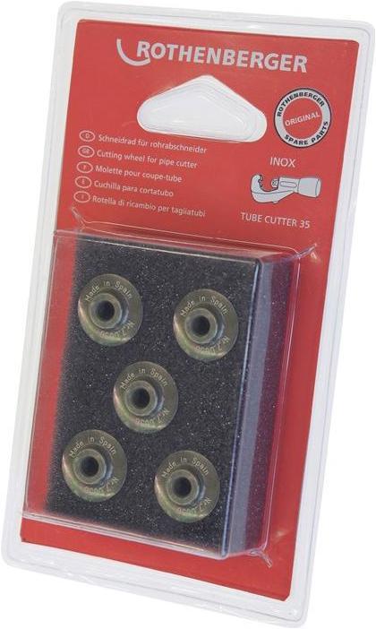 Image du produit Rothenberger Molette de coupe de rechange D. mol. coupe 31,5 mm prof. coupe 7 mm acier trempé fortement allié (Roue de coupe)