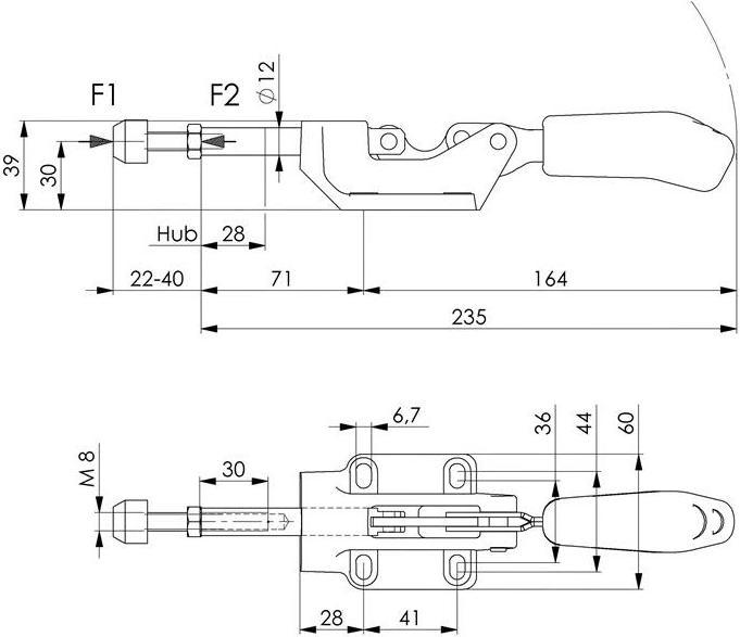 Immagine prodotto Amf Schubstangenspanner