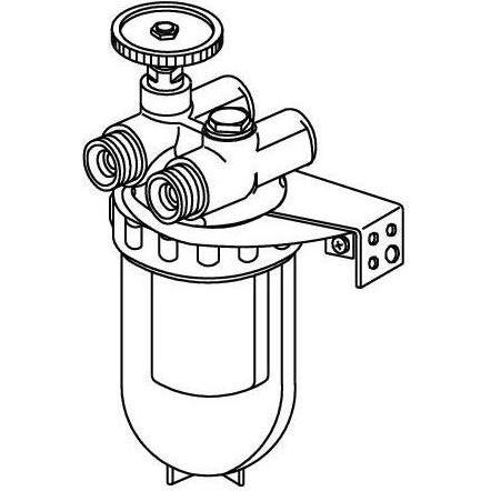 Thumbnail - Oventrop, Zubehör Sanitärinstallation, OV Heizölfilter-Zweistrang Oilpur DN 10 Filtein Siku-Einsatz 50-75 my