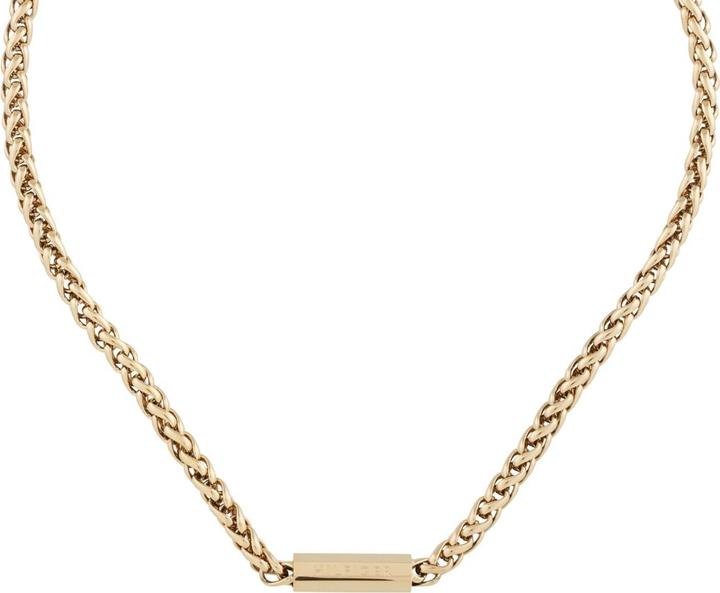 Actual product image Tommy Hilfiger - Fashion gold-plated necklace with zircons 2780873 (Stainless steel)