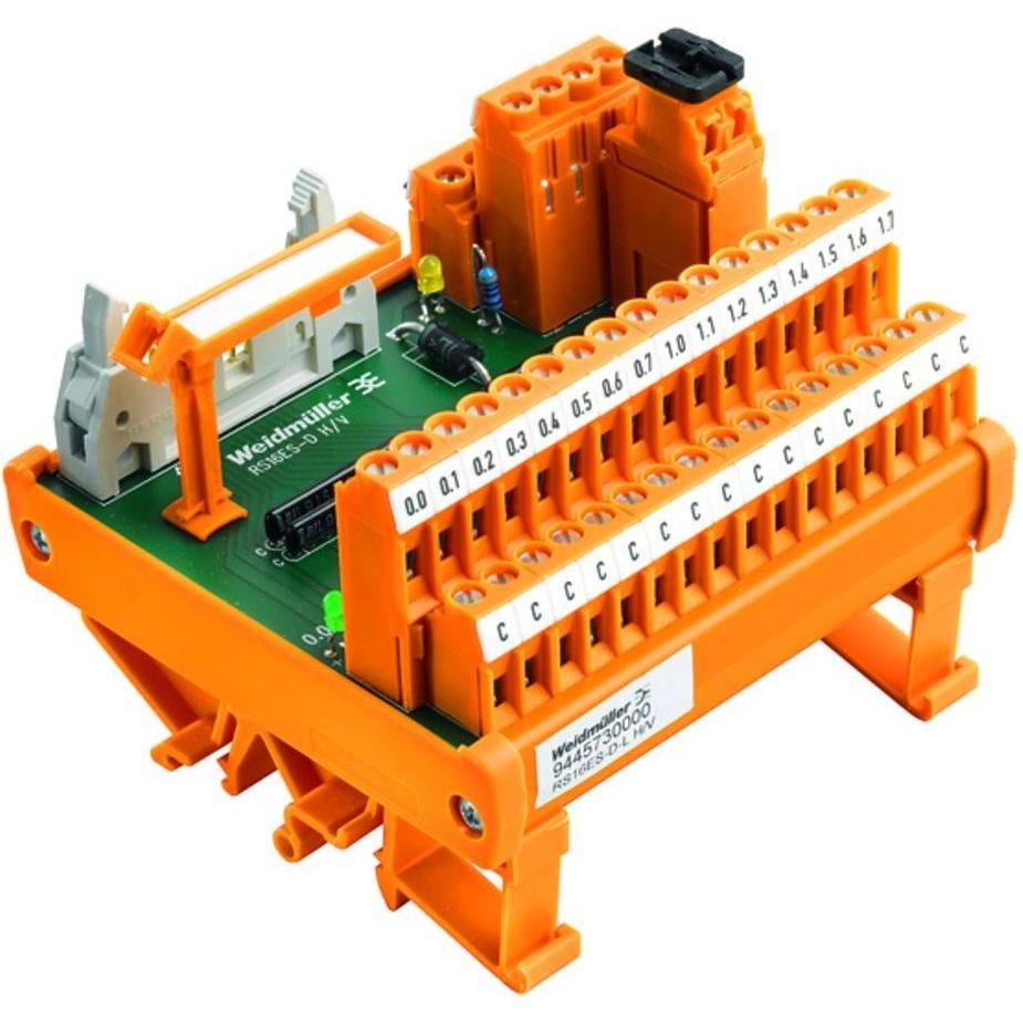 Weidmüller Modulo di trasferimento 20p 24V 1A bilanciatore a molla 1311800000, Modulo elettronico