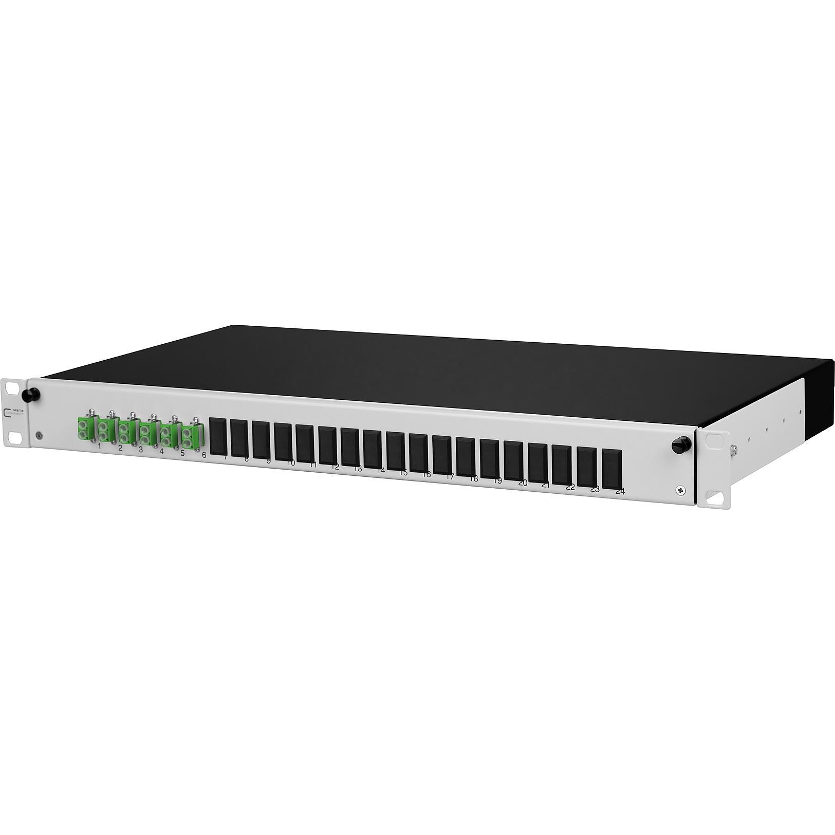 Metz Connect BTR 1502697606-E OpDAT slide Patchfeld, Server Zubehör, Grau