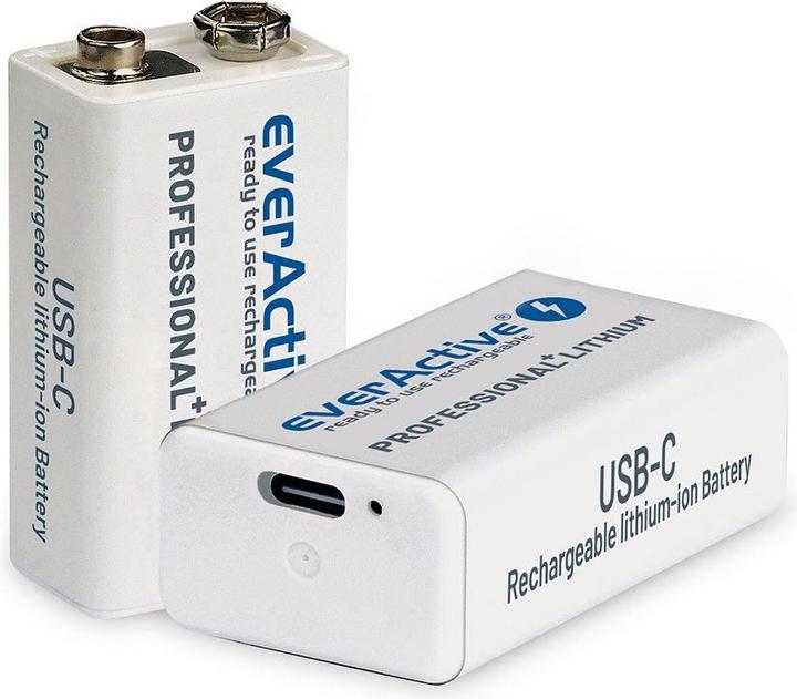 Produktbild Everactive EVHR22-550C (1 Stk., 9V Block, 500 mAh)