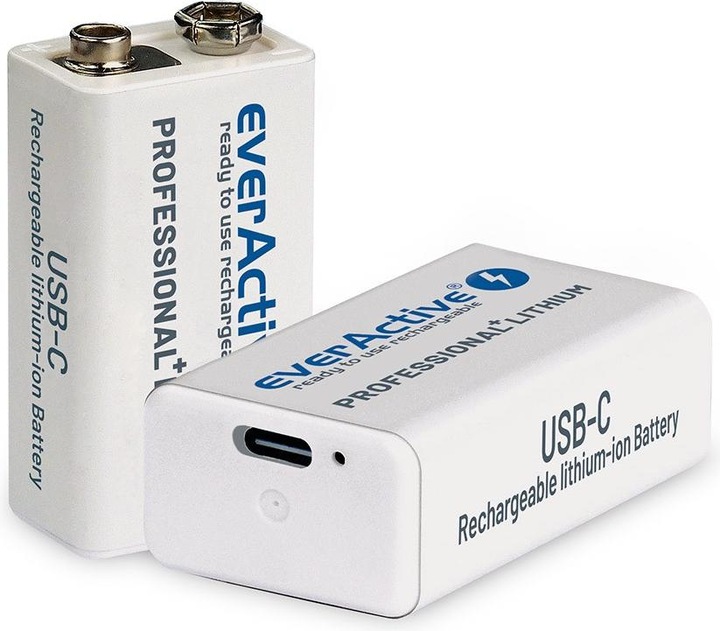 Actual product image Everactive EVHR22-550C (1 pcs., 9V Block, 500 mAh)