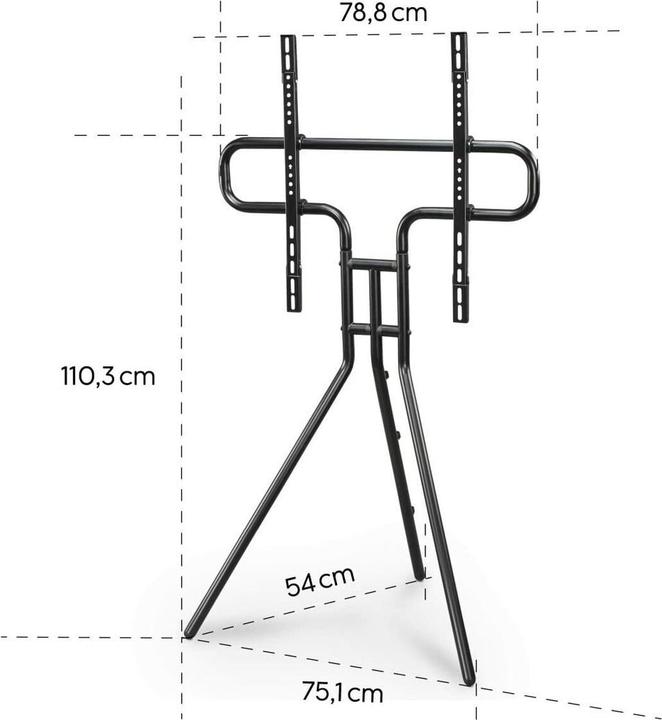 Produktbild Hama TV-Ständer (40 kg, 37" - 75")