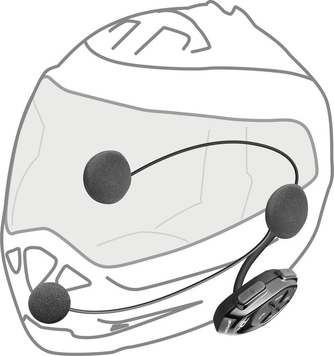 Actual product image Interphone Intercom Bluetooth Sport2 Double (Set of 2)