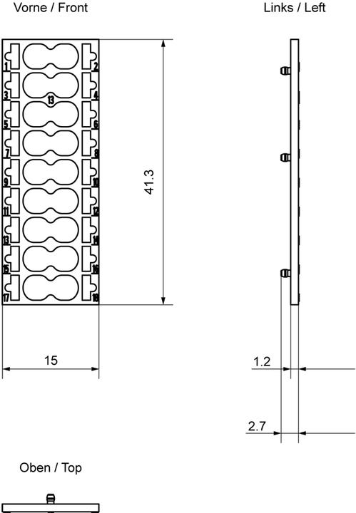 Produktbild Siemens Farbkennzeichnungsschilder