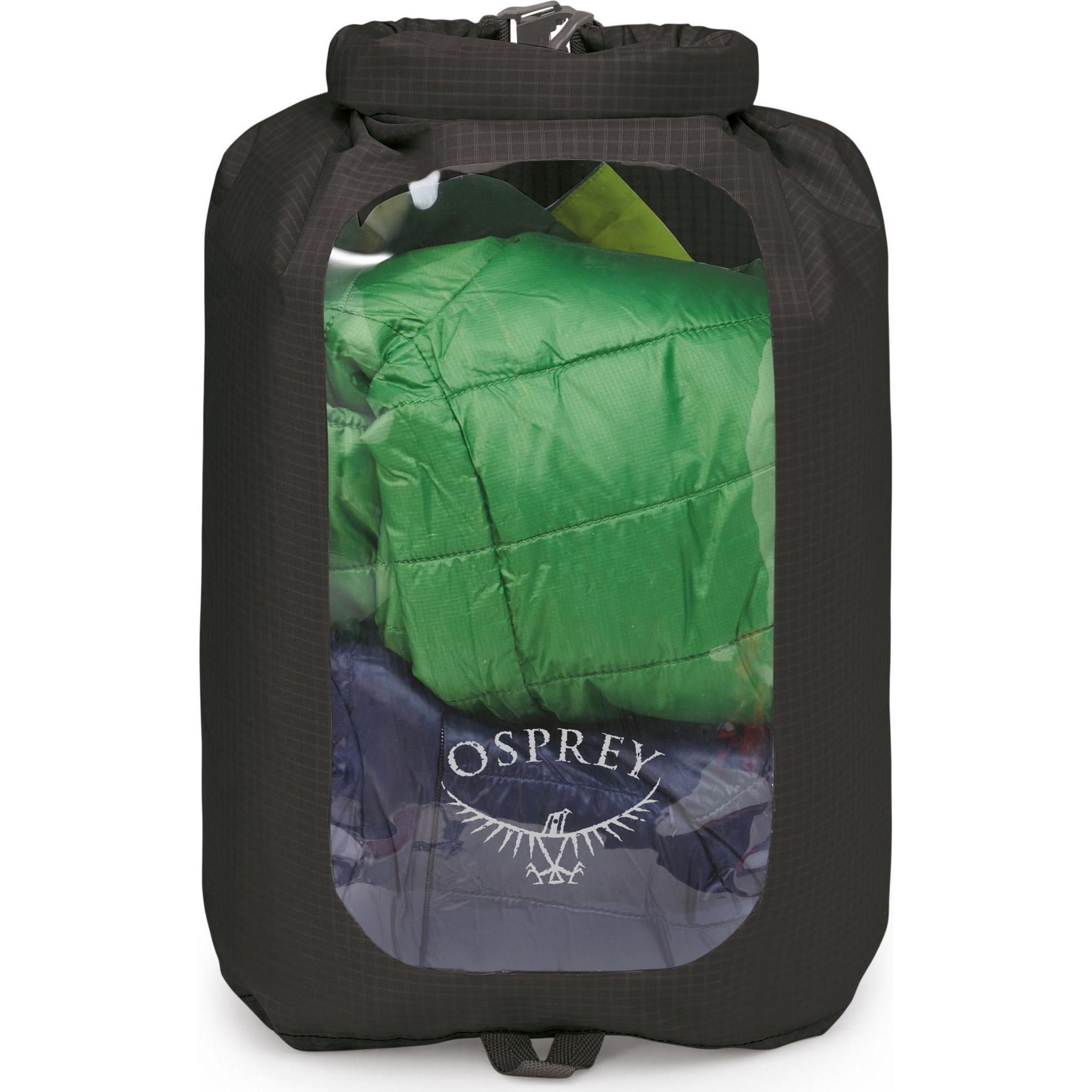Osprey, Packsack, Dry Sack 12 with Window, Schwarz