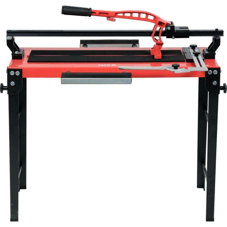 Yato, Accessori di posa, PRZYRZĄD DO CIĘCIA GLAZURY 600mm + STÓŁ (Taglierina)