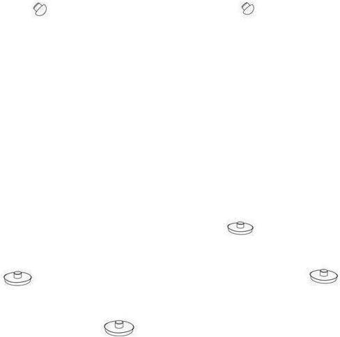 Produktbild Duravit Puffersatz zu Darling, Dellarco, Duraplus, Happy D.