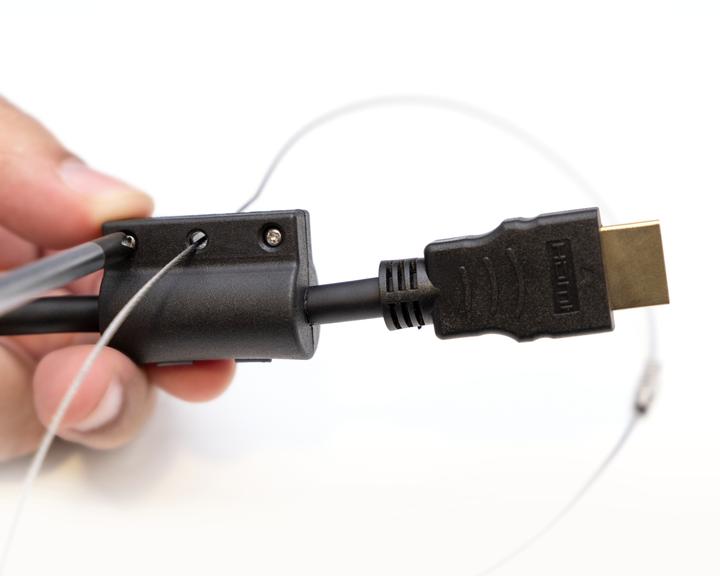 Produktbild Deltaco Modulinis adapterio??iedas, HDMI?? USB-C, juodas / HDMI-AR11 / 1902497 (HDMI, USB Typ-C, 15 cm)