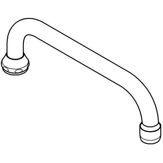 Thumbnail - Grohe, Zubehör Sanitärinstallation, U-Auslauf Ausladung 300mm chrom
