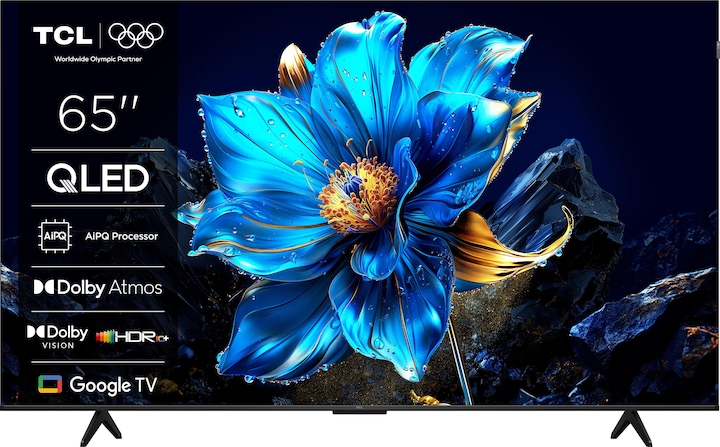 TCL P7 65P7K, 165.1 cm (65"), 3840 x 2160 pixels, QLED, Smart TV, Wi-Fi, Metallic (65", QLED, 4K)