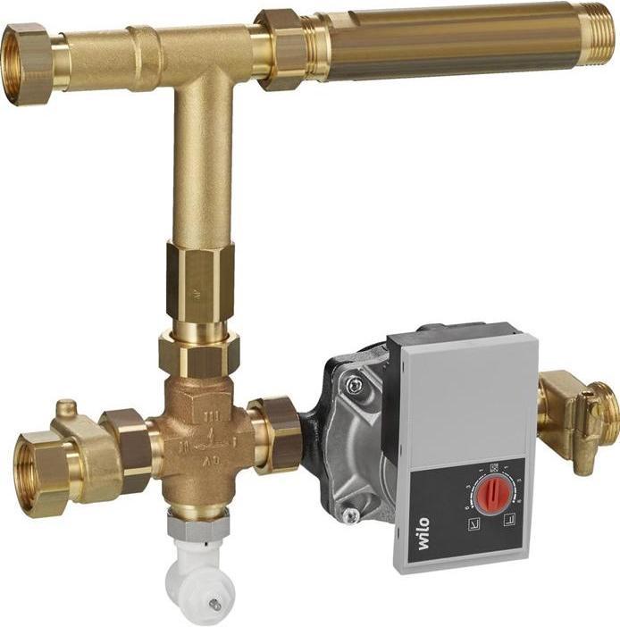 Produktbild Oventrop OV Regelstation Regufloor HC Heiz./Kühl. mit HE-Pumpe Wilo Yonos PARA