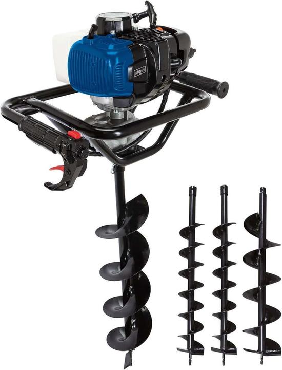 Produktbild Scheppach Erdbohrer inkl. Bohrer- Set Ø 100, 150, 200 mm