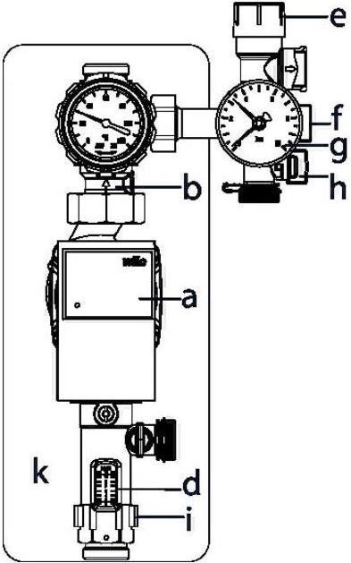 Immagine prodotto Oventrop OV Stazione di trasferimento Regusol PH-130 DN 25 Wilo-Yonos PARA 25/7 PWM