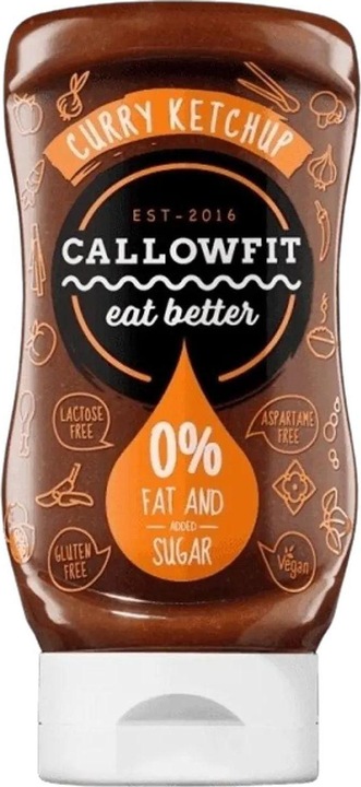 Image du produit Callowfit Sauce ketchup au curry (450 g)