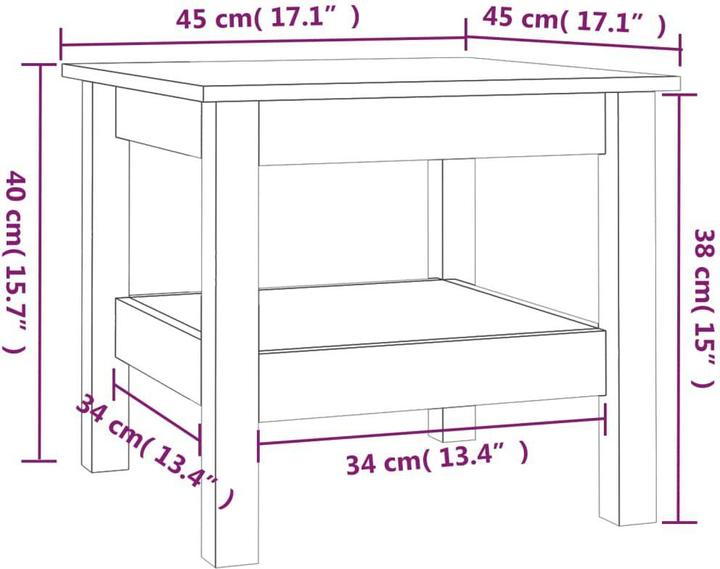 Image du produit vidaXL Couchtisch