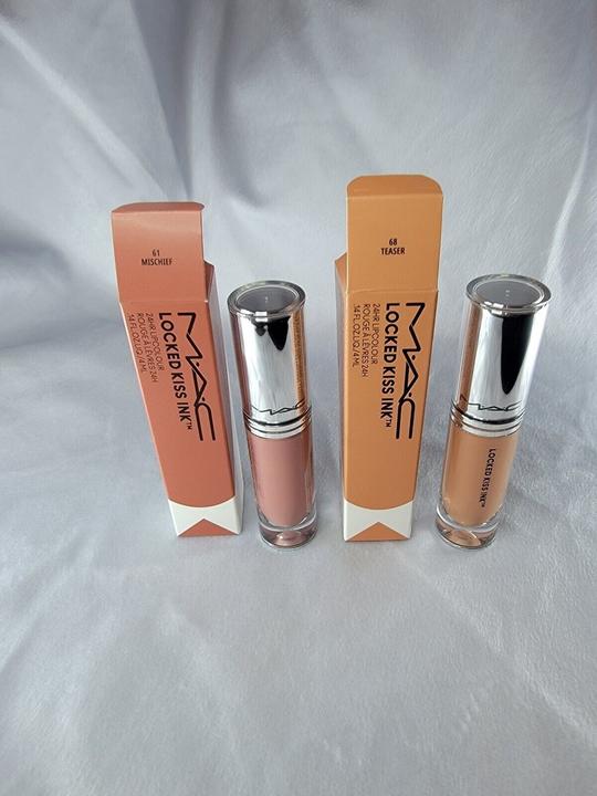 Actual product image MAC Cosmetics M.A.C. Locked Kiss Ink TEASER (68 Teaser Light Toned Warm Nude)