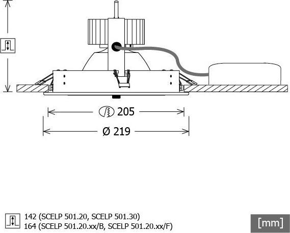 Produktbild LTS LED-Einbaustrahler (3030 lm)