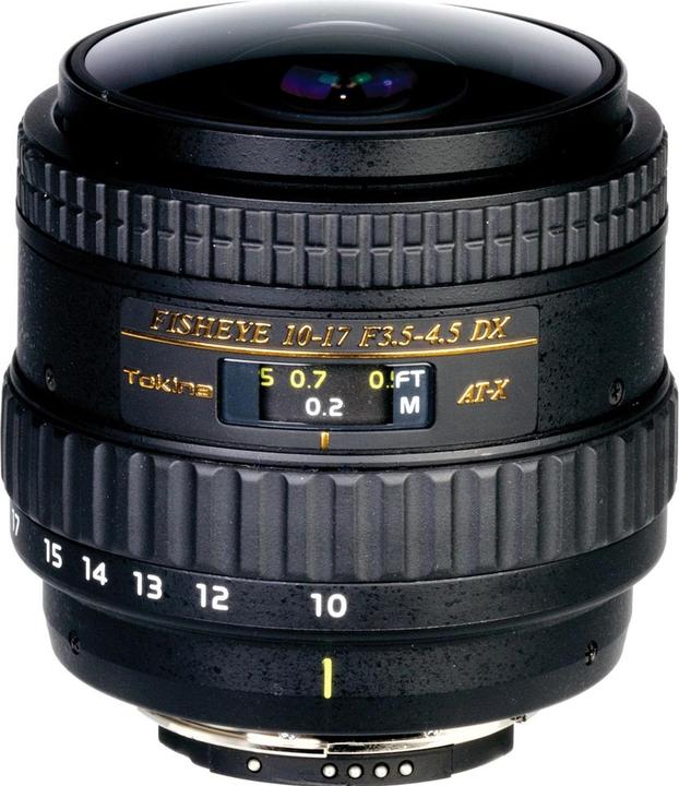 Actual product image Tokina AT-X 107 AF NH Fisheye 10-17mm f/3.5-4.5 - new version, Canon (Canon EF, Canon EF-S, full size)